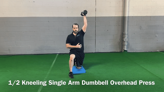 overhead press exercise